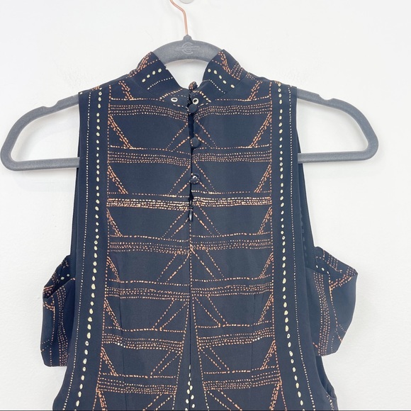 Stone Cold Fox Alfie Black Sleeveless Mini Dress Size 1 RARE - Picture 9 of 9